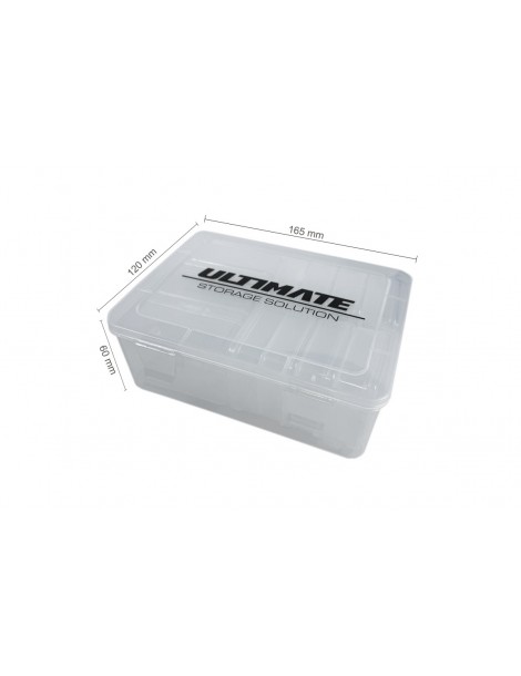 PLASTIC BOX W/ 3 BIG & 8 MED INNER BOXES