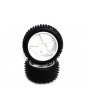 Rear Wheel Complete- Buggy 1:10, 2pcs (White)
