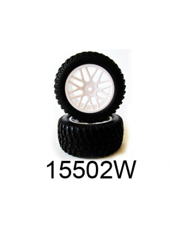 White Rim & Tire Complete