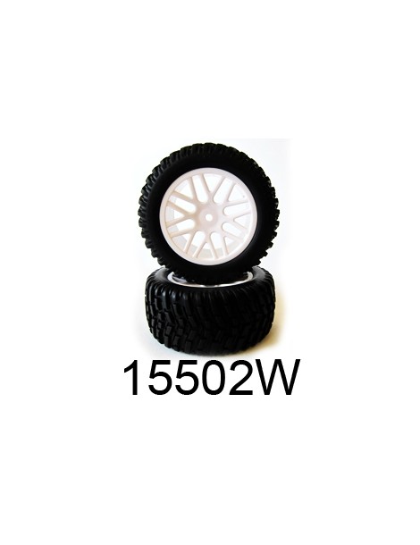 White Rim & Tire Complete