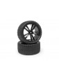 Complete wheel 1:10 XB Rear (2pcs)