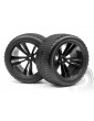 Complete wheel, 1:10 XT Truggy (2ks)