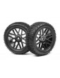 Complete wheel, 1:10 Buggy Front (2pcs)