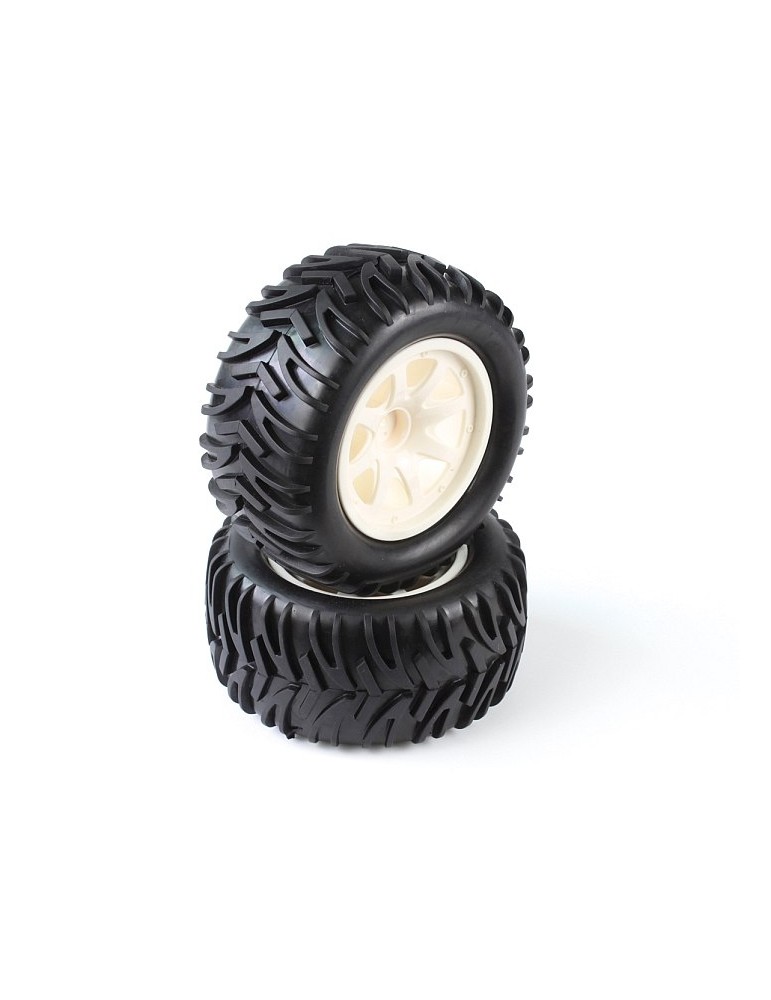VTEC 1/10 pre-glued tire (2pcs) - S10 MT