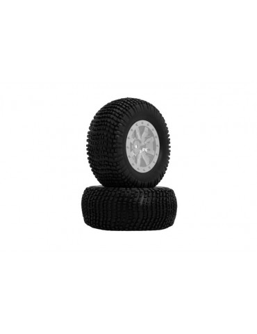 VTEC 1/10 pre-glued tire (2pcs) - S10 SC