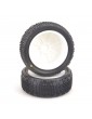 Pre-Glued Cactus Fusion 2 1/10 - 4WD Front Tyres - Yellow (1 pair)
