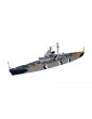 Revell Bismarck 1:1200 pradedančiųjų modeliukų rinkinys su dažais ir klijais