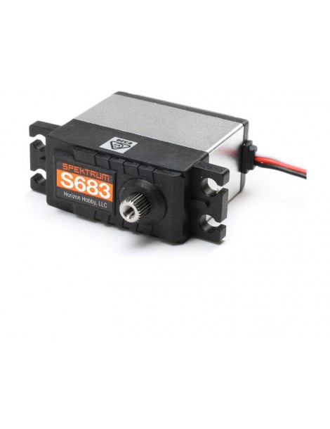 Spektrum S683 servo pavara 25T vandens purslams atspari su metalinėmis pavaromis