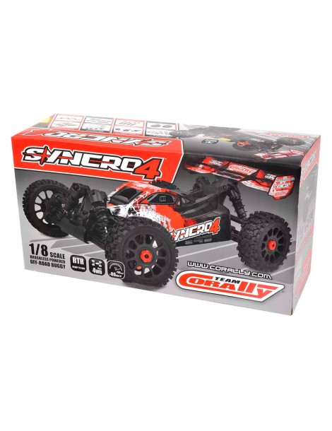 SYNCRO-4 - RTR - Green - Brushless Power 3-4S - No Battery - No Charger