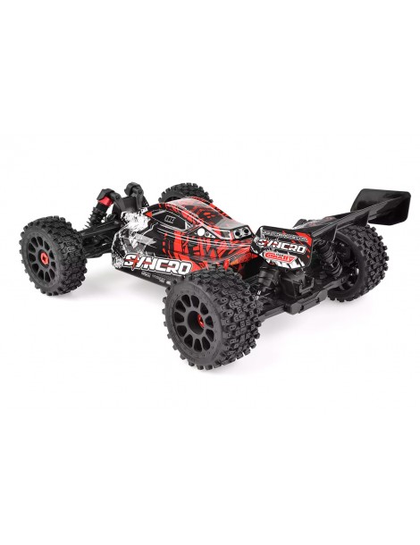 SYNCRO - 2WD - RTR - Red - Brushless Power 3-4S - No Battery - No Charger