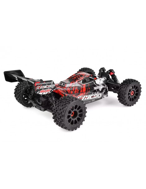 SYNCRO - 2WD - RTR - Red - Brushless Power 3-4S - No Battery - No Charger