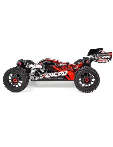 SYNCRO - 2WD - RTR - Red - Brushless Power 3-4S - No Battery - No Charger