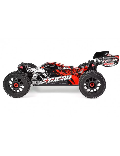 SYNCRO - 2WD - RTR - Red - Brushless Power 3-4S - No Battery - No Charger