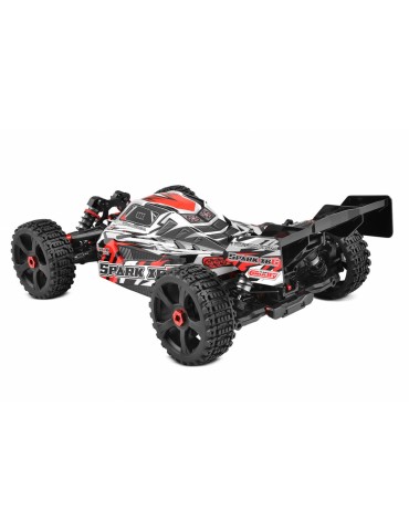 Team Corally SPARK XB6 Roller raudonas 1/8 RC buggy modelis