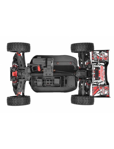 Team Corally SPARK XB6 Roller raudonas 1/8 RC buggy modelis