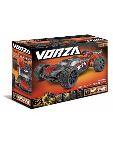 HPI Vorza Truggy Flux 1/8 Brushless RC truggy modelis - pakuotė
