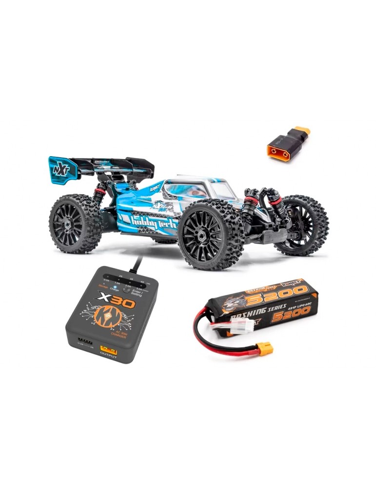 SPIRIT NXT RR Brushless 1/8 mėlynas RC buggy su baterija ir įkrovikliu