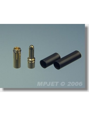 21022 Connectors MP Jet Gold 2,5 for cable max 2,5 mm2- 2pairs