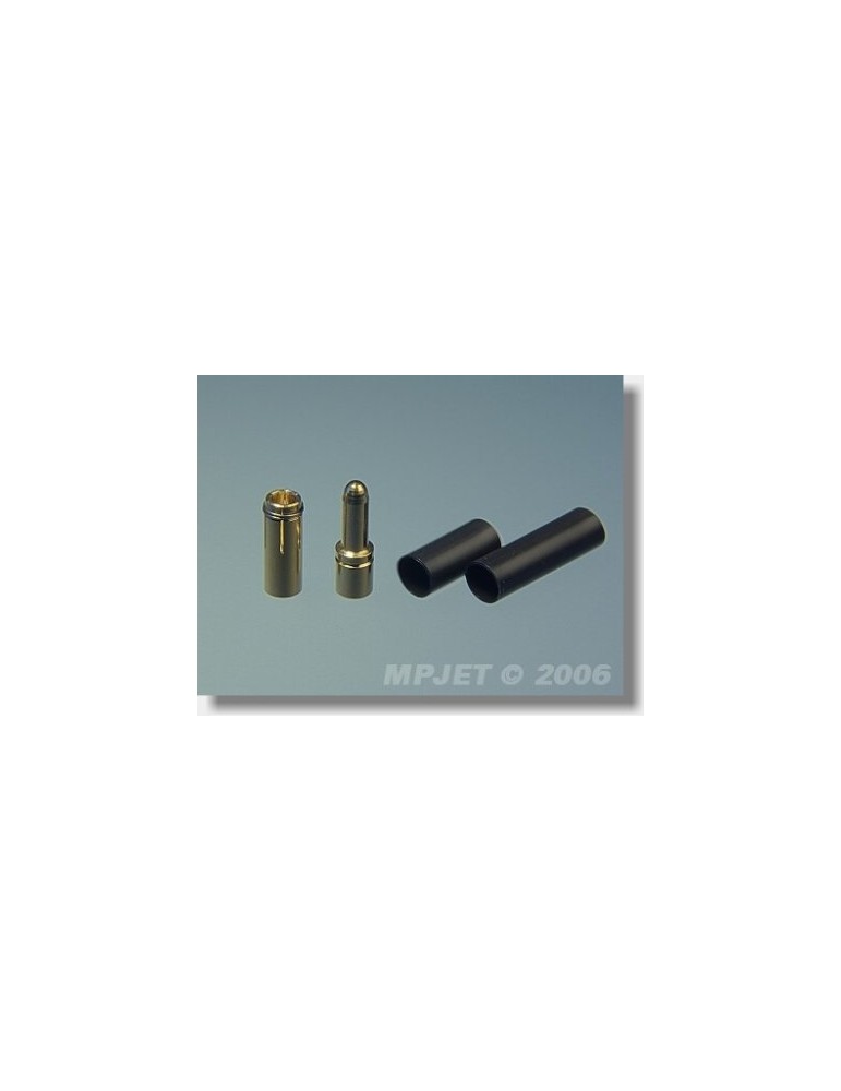 21022 Connectors MP Jet Gold 2,5 for cable max 2,5 mm2- 2pairs