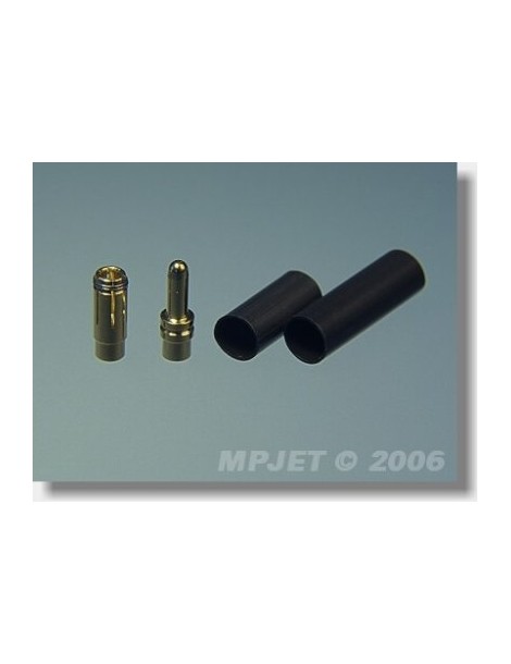 21030 Connectors MP Jet Gold 3,5 for cable max 2,5 mm2- 2pairs