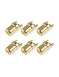 Bullet jungtis 6.5 mm vyr. paauksuota Solid Type – CyborgShop