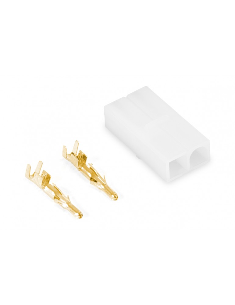 TAMYIA Gold Connector Male 2pcs