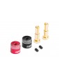 MIBO Heatsink Bullet Plugs - 4/5mm Stepped (2pcs)