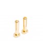MIBO Gold Plugs - 4mm (2pcs)