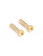 MIBO Gold Plugs - 4mm (2pcs)