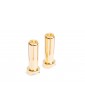 MIBO Gold Plugs - 5mm (2pcs)