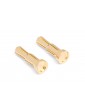 MIBO Gold Plugs - 4/5mm Stepped (2pcs)
