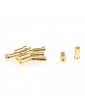 5mm Gold Plug Male 14mm (10pcs)