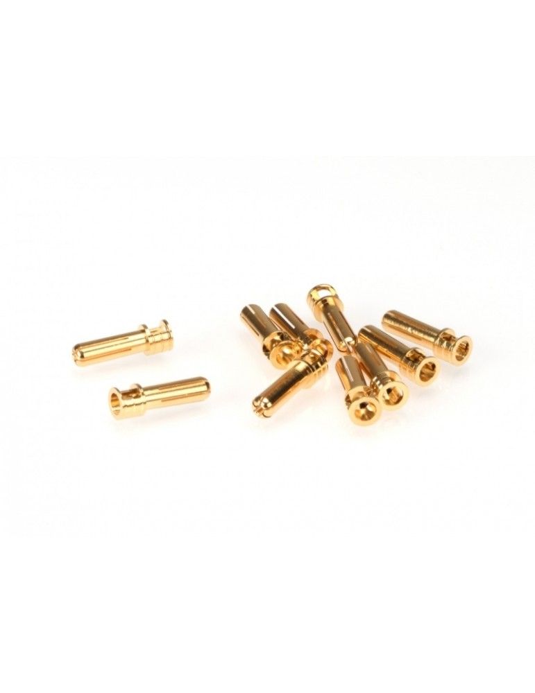 RUDDOG 5mm Gold Cooling Head Bullet Plugs (10pcs)