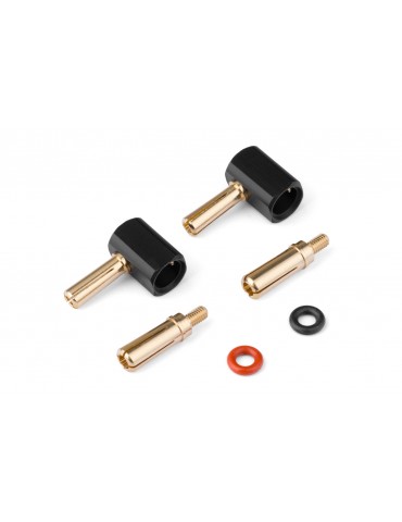 Angle Type 4mm & 5mm Connector Plug