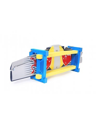 Standbox 4-in-1 stovas RC modeliams mėlynas geltonas