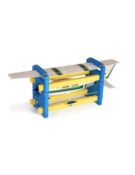 Standbox 4-in-1 stovas RC modeliams mėlynas geltonas
