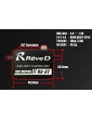 Reve D RS-ST Low Profile servo pavara RWD drift automodeliams