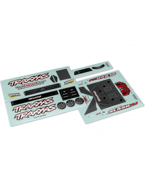 Traxxas Mini Slash 4X4 Decal Sheets