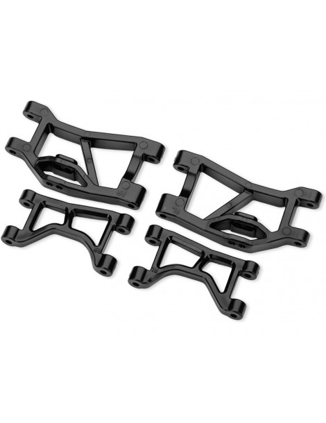 Traxxas Black Rear Upper & Lower Suspension Arms (L&R)