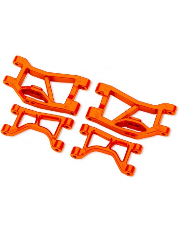 Traxxas Orange Rear Upper & Lower Suspension Arms (L&R)