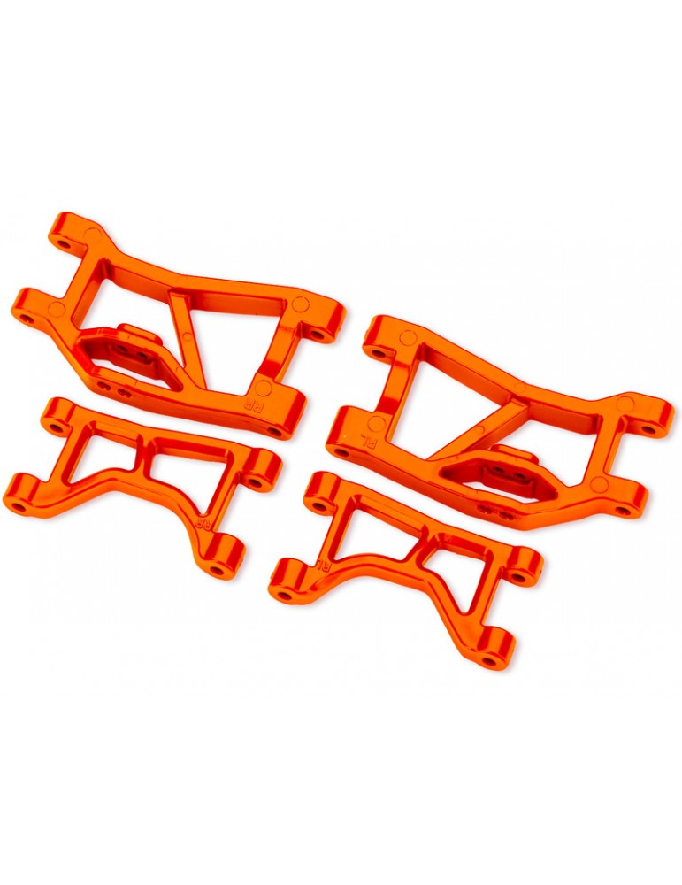 Traxxas Orange Rear Upper & Lower Suspension Arms (L&R)