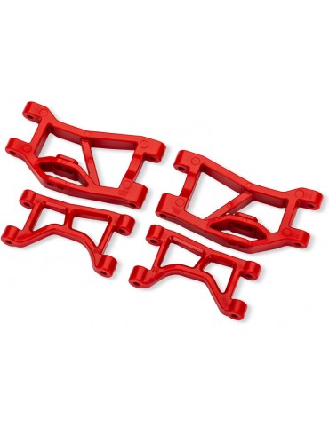 Traxxas Red Rear Upper & Lower Suspension Arms (L&R)
