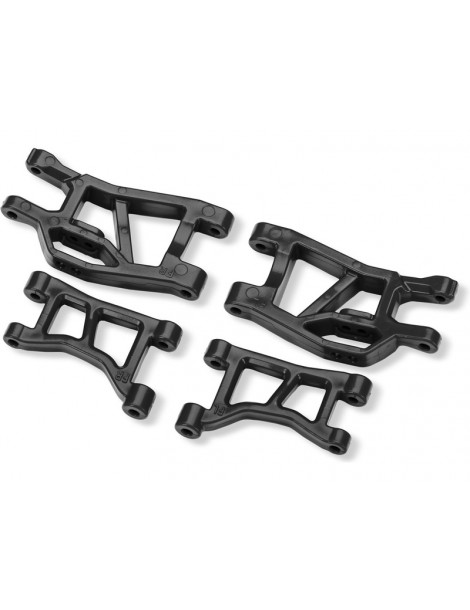 Traxxas Black Front Upper & Lower Suspension Arms (L&R)