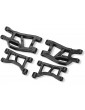 Traxxas Black Front Upper & Lower Suspension Arms (L&R)