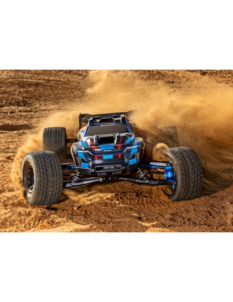 Traxxas XRT 8S Ultimate 1:6 mėlynas RC monster truck su aliuminio važiuokle