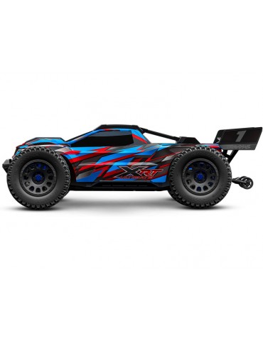 Traxxas XRT 8S Ultimate 1:6 mėlynas RC monster truck su aliuminio važiuokle