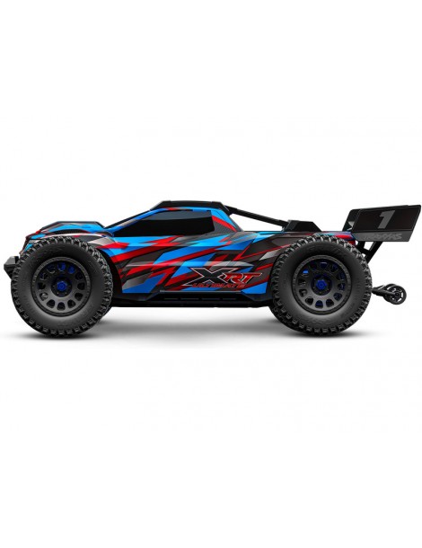 Traxxas XRT 8S Ultimate 1:6 mėlynas RC monster truck su aliuminio važiuokle