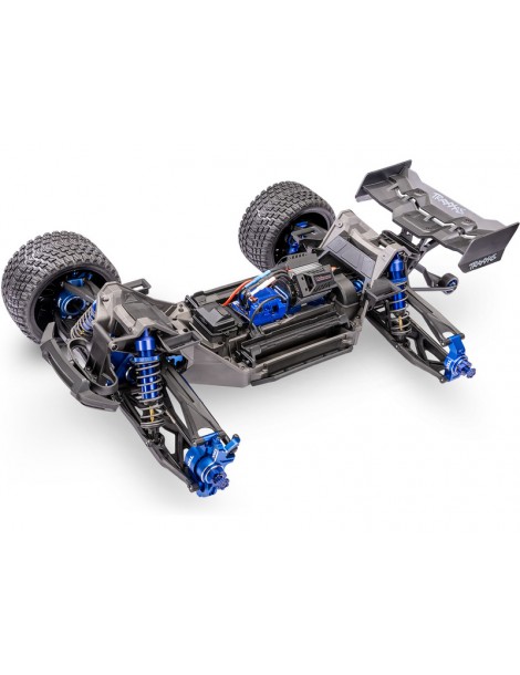 Traxxas XRT 8S Ultimate 1:6 mėlynas RC monster truck su aliuminio važiuokle