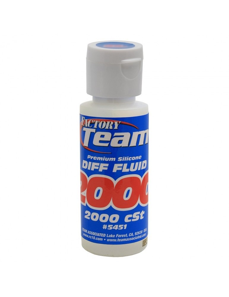 Silicone Diff Fluid 2000cSt, for gear diffs