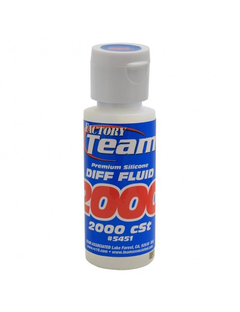 Silicone Diff Fluid 2000cSt, for gear diffs
